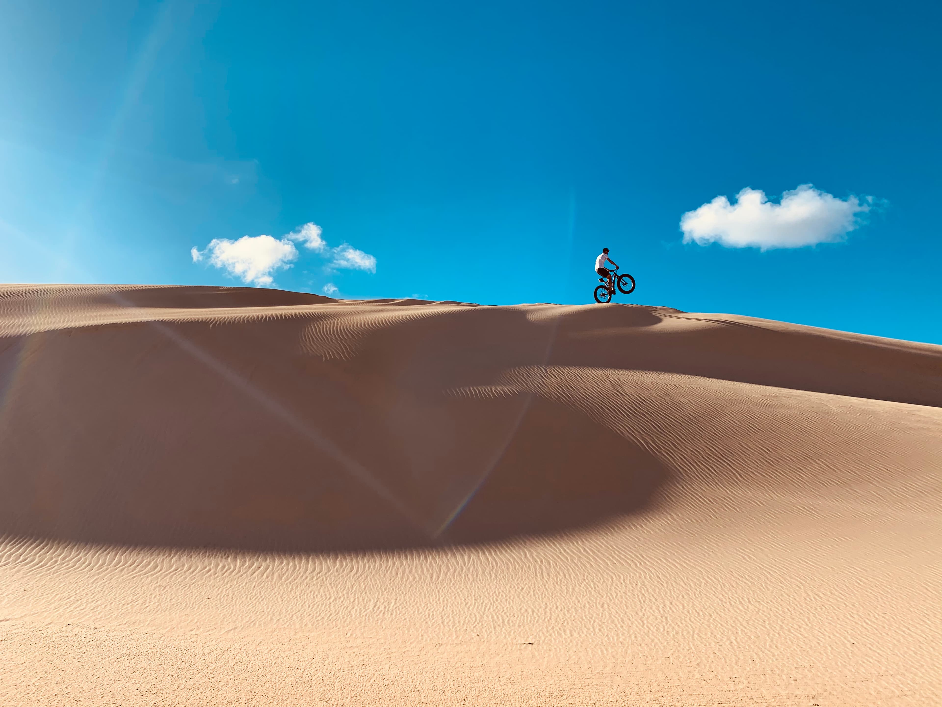 White sand dunes of Corralejo Natural Park